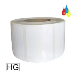 Inkjet Etiketten Papier glänzend, (BxH)76x127mm (3″x5″) rechteckig, Kern:40mm ø100mm, 250...