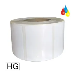 Inkjet Etiketten Papier glänzend, (BxH)105mmx35m endlos, Kern:40mm ø100mm