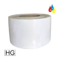 Inkjet Etiketten Polyester weiß glänzend, (BxH)209mmx762m endlos, Kern:76mm Ø290mm