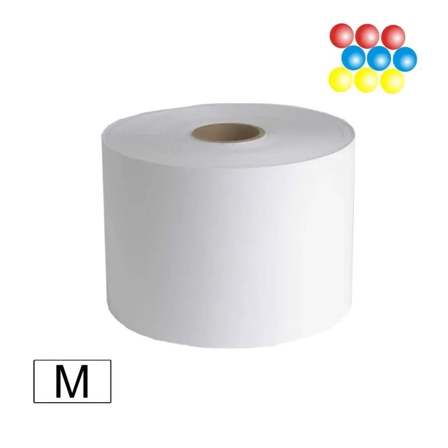 Laserdruck Etiketten Polyester weiß matt, (BxH)80mmx67,5m endlos, Kern:76mm ø152mm - Liner 86mm