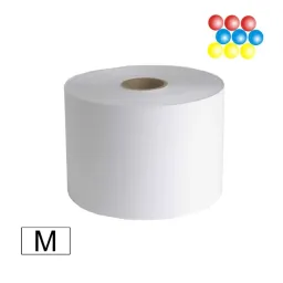 Laserdruck Etiketten Polyester weiß matt, (BxH)80mmx67,5m endlos, Kern:76mm ø152mm -...