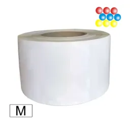 Laserdruck Etiketten Papier Multiprint weiß, (BxH)80mmx67,5m endlos, Kern:76mm ø152mm -...