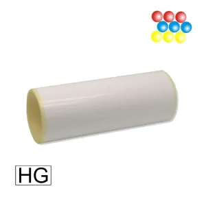 Laserdruck Etiketten Papier glänzend, (BxH)125mmx130m endlos, Kern:76mm ø203mm