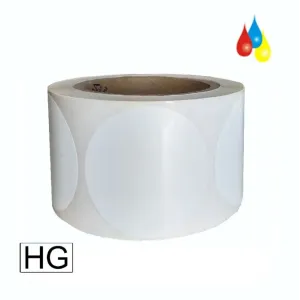 Inkjet Etiketten Papier glänzend, (BxH)50mm (2