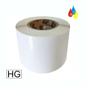 Inkjet Etiketten Strukturpapier glänzend, (BxH)122mmx47m endlos, Kern:76mm ø152mm - LX610e