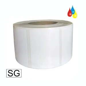 Inkjet Etiketten Papier seidenmatt, (BxH)102x152mm (4″x6″) rechteckig, Kern:76mm ø152mm,...
