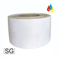 Inkjet Etiketten Papier seidenmatt, (BxH)122mmx47m endlos, Kern:76mm ø152mm - LX610e