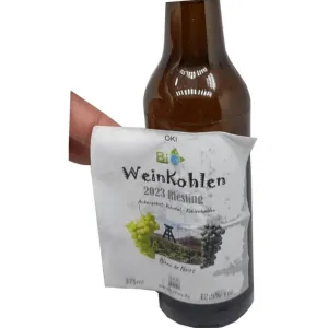 Inkjet Etiketten Strukturpapier - Wash off Kleber (BxH)101x188mm K76mm 