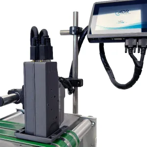 ADR SOL NG Drucker – HP Thermal Inkjet, bis 50,8 mm Druckbreite, 1200 dpi, 7″ Touchscreen, wasser- & lösemittelbasierte Tinten