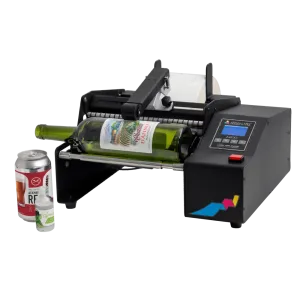 Afinia Label A200 Etikettiermaschine mit Bedienertaste, Fußpedal und Ultraschall-Lückensensor für zylindrische Gefäße  inkl. 30 Minuten Online Schulung