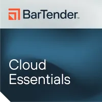 Seagull BarTender Cloud Essentials: Etikettendruck-Software, für 1 Drucker / Jahr mit 2GB Speicherplatz, Jahres Abo Gebühr
