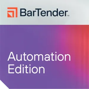 Seagull BarTender neueste Version Automation, Application Lizenz, 3 Drucker, inkl.: 36 Monate Maintenance and Support (Standard)