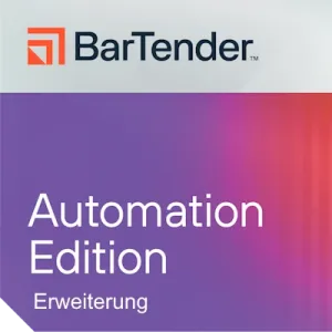 Seagull BarTender neueste Version Automation, Drucker Lizenz Download, benötigt Anwendungslizenz Automation und 12x BTA-PRT-MNT