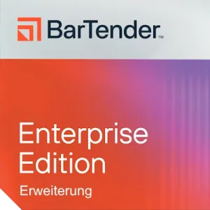 Seagull BarTender neueste Version Enterprise, Drucker Lizenz, Voraussetzung: 1x Anwendungslizenz (Enterprise) und 12x BTE-PRT-MNT