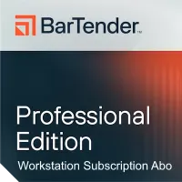 Seagull BarTender Professional, Workstation Lizenz, unendlich viele Drucker, Abonnement pro 60 Monate