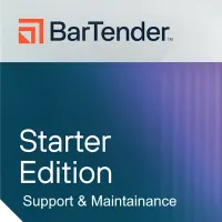Seagull BarTender Starter, Standard Maintenance and Support, 1 Monat, passend für: BarTender Starter Workstation Lizenz