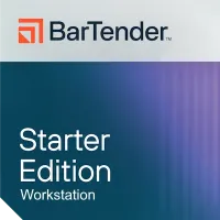 Seagull BarTender Starter, Workstation Lizenz, unbegrenzt viele Drucker inkl.: 12 Monate Maintenance und Support