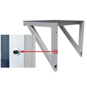 OKI Separate Tischerweiterung für den Matrixentferner des OKI 1050/1040 Pro, Erweiterung des Eisentisches für den OKI 1050/1040 Pro und den Aufwickler