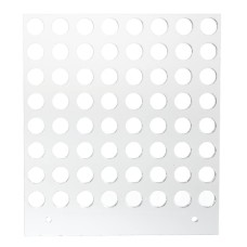 Primera Eddie - manuelles Tablett - 10/12 mm 8x8 Radius (MM) (64 Löcher mit 10 mm Durchmesser; für Objekte mit maximaler maximal 12mm Außendurchmesser), z.B. für Macarons, kleine Plätzchen u.v.m