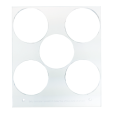 Primera Eddie - manuelles Tablett -  47mm, 5 Kreise für Oreo Kekse