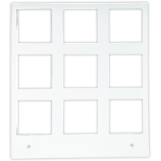 Primera Eddie - manuelles Tablett 30mm, 3x3 Quadrate, z.B. für Cookies, Plätzchen, Kekse u.v.m