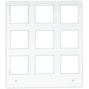 Primera Eddie - manuelles Tablett 30mm, 3x3 Quadrate, z.B. für Cookies, Plätzchen, Kekse u.v.m