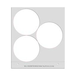 Primera Eddie - manuelles Tablett 60mm, 3 Kreise, z.B. für Cookies, Plätzchen, Kekse u.v.m