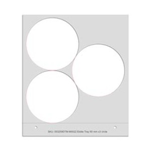 Primera Eddie - manuelles Tablett 60mm, 3 Kreise, z.B. für Cookies, Plätzchen, Kekse u.v.m