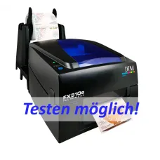 DTM FX510e Metall Folien Drucker zum Veredeln von Etiketten geeignet - 105,7 mm Druckbreite inkl. 30 Minuten Online Schulung, 3 Jahre Garantie*