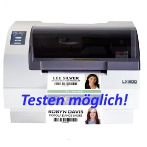 Primera LX610e kompakter Farb-Etikettendrucker inkl. 30 Minuten Online Schulung, 3 Jahre Garantie* + Gratis Exchange-Garantie (Aktion von 01.11.2025 bis 31.12.2025) 