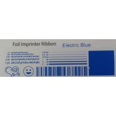 Elektrisch blaue Folie, für Primera FX400e/FX500e & DTM FX510e/ FX810e, 110mm breit x 200m lang 