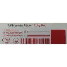 Rubin rote Folie, für Primera FX400e/FX500e & DTM FX510e/ FX810e, 110mm breit x 200m lang 