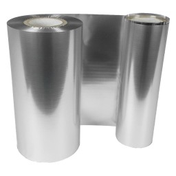 Matt Silberne Folie, für Primera FX400e/FX500e & DTM FX510e/ FX810e, 110mm breit x 200m...