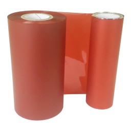 Tomatenrote Folie, für Primera FX400e/FX500e & DTM FX510e/ FX810e, 110mm breit x 200m...