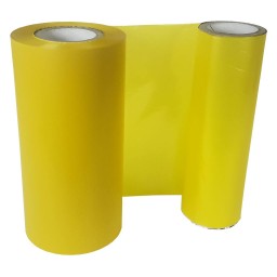 Spot Gelbe Folie, für Primera FX400e/FX500e & DTM FX510e/ FX810e, 110mm breit x 200m...