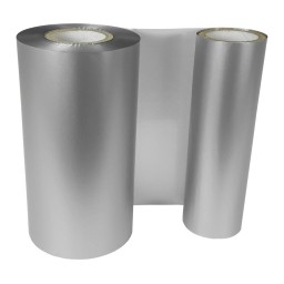 Satin Silberne Folie, für Primera FX400e/FX500e & DTM FX510e/ FX810e, 110mm breit x...