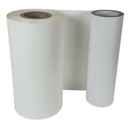 weiße Folie, für Primera FX400e/FX500e & DTM FX510e/ FX810e, 110mm breit x 200m lang