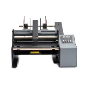 AP380e Etikettenaufbringer (Etikettiermaschine) für zylindrische Gefäße wie Dosen, Flaschen, Ampullen, inkl. 30 Minuten Online Schulung 3 Jahre Garantie*