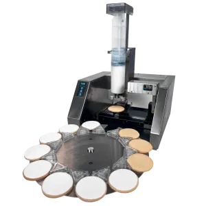 Primera Freddie - The Frosting Maschine zum vollautomatischen Glasieren von Keksen in nahezu jeder beliebigen Form, inkl. 30 Minuten Online Schulung 3 J. Garantie*