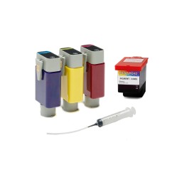 Primera LX3000e/LX4000e Pigment Tinte Conversion Kit, inkl. 3 Tintentanks, 1 Druckkopf...
