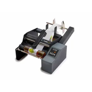 AP380e Etikettenaufbringer (Etikettiermaschine) für zylindrische Gefäße wie Dosen, Flaschen, Ampullen, inkl. 30 Minuten Online Schulung 3 Jahre Garantie*