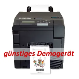 Demogerät: DTM CX86e Laserdrucker Etiketten/Bonrollen