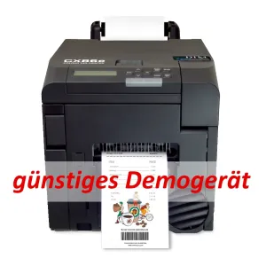 Demogerät: DTM CX86e Laserdrucker Etiketten/Bonrollen