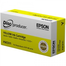 EPSON Tinte Yellow Discproducer PP50 & PP100 Tintenpatrone PJIC7 (Y)