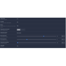 NOUS E6 ZigBee Temperatur und Luftfeuchte Sensor mit LCD Anzeige, kabellos