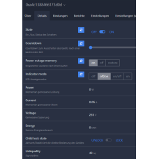 NOUS A1Z smarter Stecker ZigBee 4 Stück, max. 3450W 15A mit Strom-Verbrauchsmessung und...
