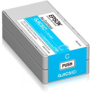Epson Farbpatrone, cyan, für Epson GP-C831 - C13S020564 GJIC5(C) 32,5 ml