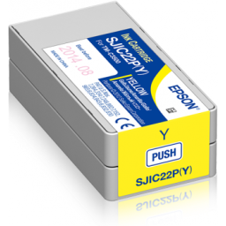 Epson Patrone, gelb / yellow Farbpatrone für Epson ColorWorks TM-C3500, Inhalt: 32,5 ml