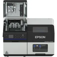 Epson ColorWorks C8000 BK, Farbetikettendrucker, glänzend schwarze Tinte, Cutter, USB,...