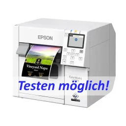Farbetikettendrucker EPSON ColorWorks C4000 MK, Mattschwarz, Tintenstrahl  inkl.1h Online...